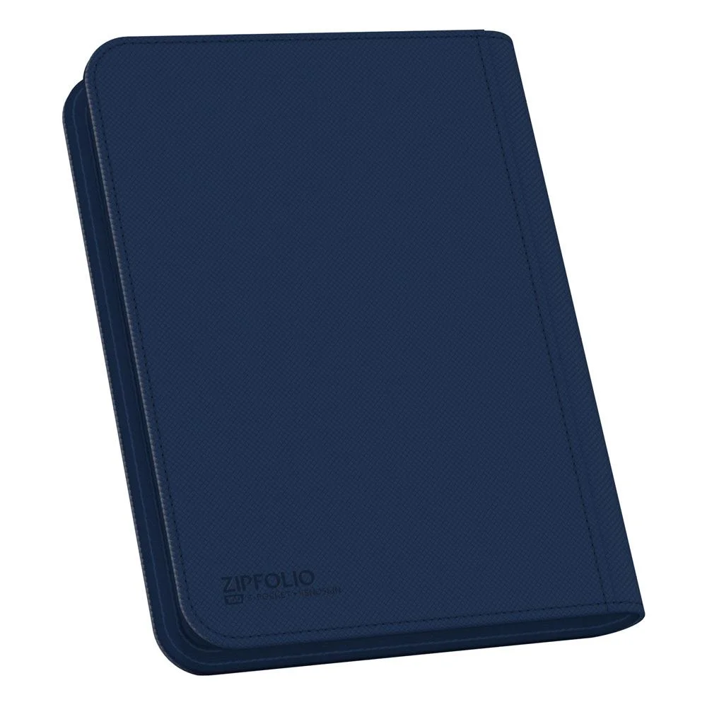 Ultimate Guard Zipfolio (160 double-sleeved cards) 8-Pocket 70 x 97 mm Xenoskin - Blue